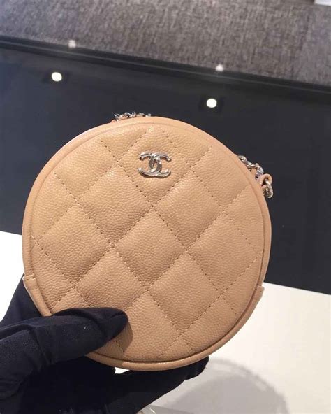 chanel 14c red clutch|Chanel round clutch with chain.